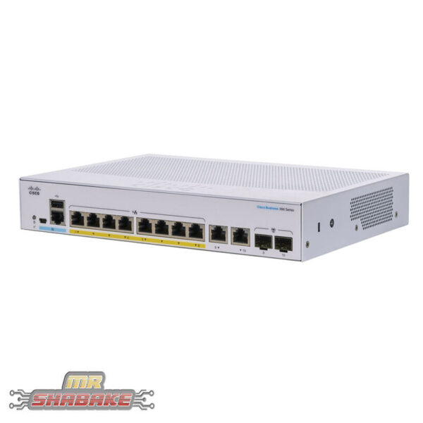 سوئیچ سیسکو مدل CBS350-8FP-2G